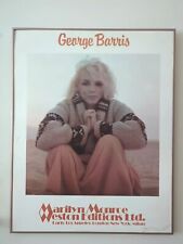1962 George Barris “CHILLY WIND” Marilyn Monroe Poster Photo Print - Last shot  picture