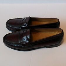 Cole Haan Classic Leather Penny Loafers Mahogany Size 8.5D Dress Shoes picture