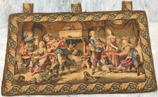 Vintage Tapestry Pictorial French Tapestry Stunning Tapestry Home Decor 2x4ft picture