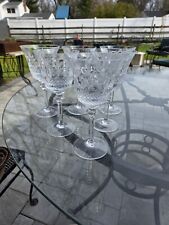 Trianon by MIKASA Crystal Water Wine Glasses Vintage Set Of 6 picture