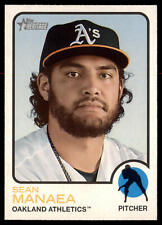 2022 Topps Heritage #322 Sean Manaea French Text #/73 picture