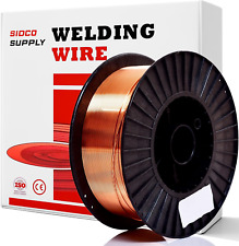Sidco Supply Solid MIG 0.35 Welding Wire - ER70S-6 MIG Wire - 0.35 Inch 11LB ... picture