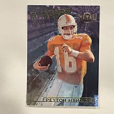 Peyton Manning 1998 Skybox Metal Universe Quasars Rare Rookie Insert COLTS #1 picture