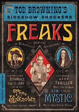 Tod Browning's Sideshow Shockers: Freaks / The Unknown / The Mystic (Criterion C picture