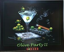 Michael Godard Olive Party II Print 24 X 30 picture