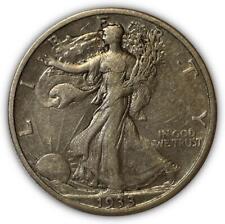 1933-S Walking Liberty Half Dollar Extremely Fine XF Coin #7096 picture