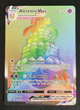 Alcremie VMAX 073/072 Shining Fates Secret Rainbow Rare Pokemon TCG Card NM picture