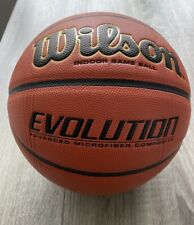🔥 Wilson Evolution • Official Men’s Indoor Game Basketball Ball 29.5 • WTB0516 picture