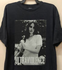 Rare Vintage Lana Del Rey Ultraviolence Black UnisexT-Shirt, Gift For Fan Cotton picture