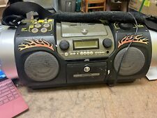 JVC RV-DP100 Kaboom Powered Subs CD, AUX GUITAR, MICROPHONE,Drum Pad Boombox picture