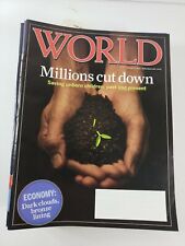 Lot Of 19 World Magazine Christian News W/ Biblical Perspective Year 2009 picture