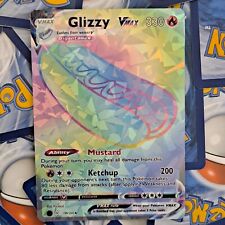 Rainbow Rare Glizzy Pokemon Card picture