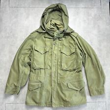 Vintage 70s US Army M-65 Cold Weather Field Coat Jacket Small Short With Lining picture