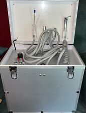 portable mobile dental unit with Air Compressor And Suction 600 watts 4 Hole picture