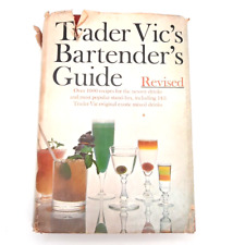 Trader Vic's Bartender's Guide by Bergeron, Victor Jules Hardcover Dust Jacket picture