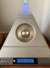 Radio Shack NOVA Pyramid AM-FM-CD-Cassette Mini Stereo System Plays 2002 picture