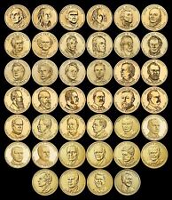 COMPLETE Presidential Dollar Full Set IMPERFECT UNCIRCULATED 40 Coins MINT picture