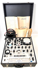 Hickok 539C Vacuum Tube Tester, VERY Clean & Working, w/ Manuals Booklets Charts picture