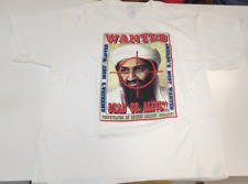 Vintage Osama Bin Laden Wanted Dead or Alive Y2K T Shirt Men's XL 911 picture