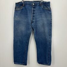 Levi's Jeans Men's Size 40 Blue 501 Button Fly Vtg 60s 70s Selvedge Demim USA picture