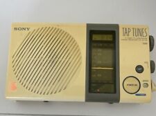 Sony Tap Tunes ICF-S77W 4 Band AM / FM Receiver Radio Tested Vintage  Works picture