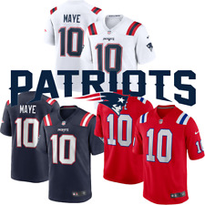 New England Patriots #10 Drake Maye Men's 2024 Vapor Stitched Jersey picture
