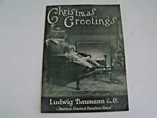 Circa 1920-30's Ludwig Baumann & Co. Furniture Christmas Catalog (Newark, NJ) picture
