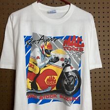 Vintage Mac Tools Team Motorcycle Racing T-shirt XL Ron Ayers Drag Rare 90s picture