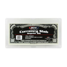10 BCW Deluxe Currency Slab - Large Bill - 3 1/4 X 7 1/2 picture