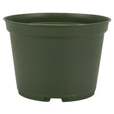 6 inch Flower Pot (Qty. 40), Nursery Container, Greenhouse Azalea Pots, Green 6