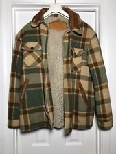 Vintage 70s 80s Woolrich Coat, Sherpa Lined - Large picture