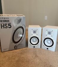 Yamaha HS5 White Studio Monitor Speaker Pair picture