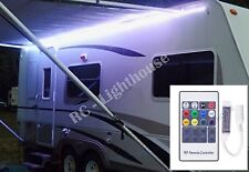 Premium RV LED Awning Light Set -w/ RF Remote 20 key RGB+W 16.3' 5050 Waterproof picture
