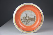 Vintage Royal Copenhagen Orange Crackle Glaze Bowl - Kronborg picture