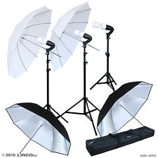 Linco Lincostore Photo Studio Umbrella Photography Lights lighting Kit LK372 picture