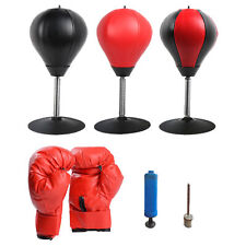 Stress Buster Desktop Punching Bag PU Inflatable Stress Relief Boxing Ball MMA  picture