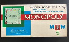 1961 Monopoly Board Game Parker Brothers Vintage picture