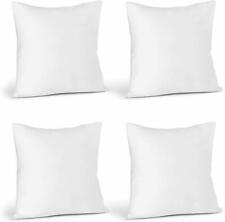 Pack of 4 Throw Pillows Insert Ultra Soft Bed & Couch Sofa Decor Utopia Bedding picture