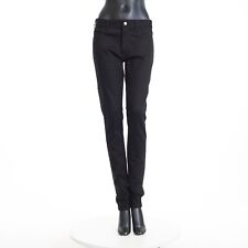 CELINE 890$ Neo Skinny Mid-rise Jeans In Pure Black Wash Denim picture