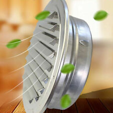 Stainless Steel Exterior Wall Air Vent Grille Round Ducting Ventilation GrillHo picture