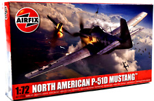 Airfix North American P-51D Mustang 1:72 Scale Plastic Model Plane Kit A01004B picture