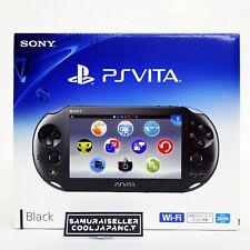 SONY PlayStation Vita Wi-Fi Model Black PCH-2000 ZA11 Vita Cosole Japan NEW picture