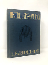 Historic Dress In America 1607-1870 - Elisabeth McClellan 1904 Antique Fashion picture