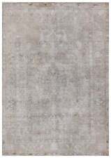 6' x 9' Perssiaan Vintage Hand-knotted Rug Grays Pre-Owned Carpet PK142 picture