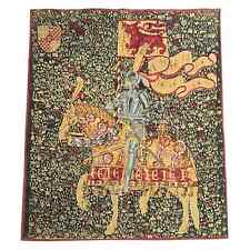Le Chevalier European Wall Tapestry The Knight Woven Décor Art Medieval  picture
