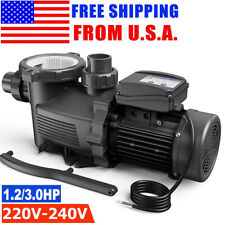 1.2-3.0 HP New Brand In Ground Swimming Pool Pump 220-240V 1-1/2