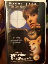 Disney's Murder She Purred (VHS, 1998, CLAMSHELL) Ricki Lake  picture