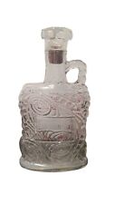 VTG Old Forester 1953 KY BOURBON Whiskey DECANTER embossed swirls W/ handle picture