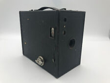 Antique Eastman Kodak CO. No.2A Brownie Model C Black Metal Box Camera Rochester picture