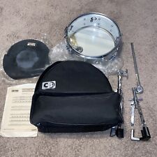 Kaman CB700? Alluminum Percussion Snare Drum W/ Stand & Bag USED QUALITY SEE picture
